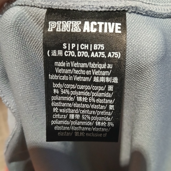 🎈PINK Active🎈BUY 1 GET 1 FREE🎈Seamless Logo Leggings Sz S - Picture 2 of 15